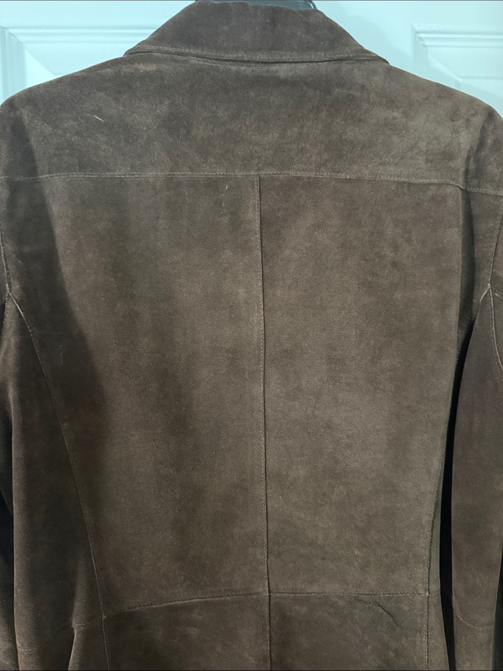 Marc New York Brown Suede Button-Front Jacket - Picture 13 of 16